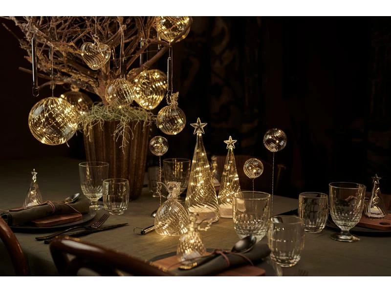 Sirius Tischdeko Wave Weihnachtsbaum, 2-er Set, 9 cm 3 Sirius Tischdeko Wave Weihnachtsbaum, 2-er Set, 9 cm – Bild 3