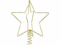 Sirius Baumspitze Christina, 30 LEDs, Gold