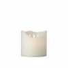 Sirius LED-Kerze Sara Exclusive, Ø 15 x 15 cm, Weiss
