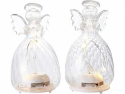 Sirius Tischdeko Wave Engel, 2-er Set, 8 cm