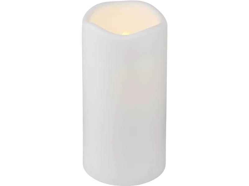 Sirius LED-Kerze Storm Outdoor, Ø 10 x 20 cm, Weiss 1 Sirius LED-Kerze Storm Outdoor, Ø 10 x 20 cm, Weiss