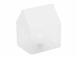 Sirius Tischdeko Santa Haus, 11.5 cm