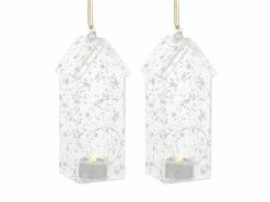 Sirius Hänger Romantic Haus, 2er Set, 18 cm