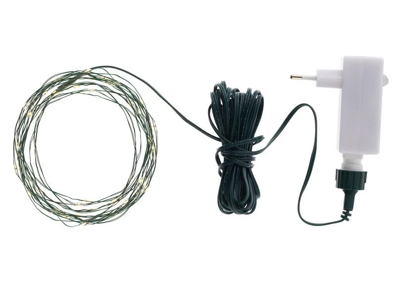 Sirius LED Lichterkette Angel Hair Knirke, 16 m, 160 LEDs, Grün 1 Sirius LED Lichterkette Angel Hair Knirke, 16 m, 160 LEDs, Grün