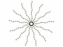 Sirius LED Baummantel Knirke, 2.4 m, 312 LEDs, Outdoor