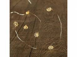 Sirius LED Lichterkette Angel Hair Silke 1.9 cm Blume Silber