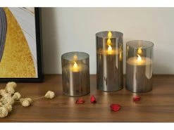 Pauleen LED-Kerzen Set Classy Smokey, Ø7.5cm, Anthrazit/Weiss, 3 Stk 17 Pauleen LED-Kerzen Set Classy Smokey, Ø7.5cm, Anthrazit/Weiss, 3 Stk -Weihnachtsbeleuchtung Verkäufe 52052641 xxl