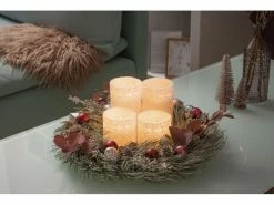 Pauleen LED-Kerzen Set Little Lilac, Ø 7.8 cm, Weiss, 2 Stk. -Weihnachtsbeleuchtung Verkäufe 52052884 xxl