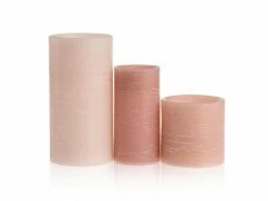 Pauleen LED-Kerzen Set Shine like a, Ø 7.5 cm/10 cm, Rosa, 3 Stk. -Weihnachtsbeleuchtung Verkäufe 52052926 xxl