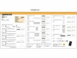 Star Trading Lichtervorhang-Erweiterung Icicle-System Decor, 140 LED, 4 m -Weihnachtsbeleuchtung Verkäufe 53234997 xxl 2