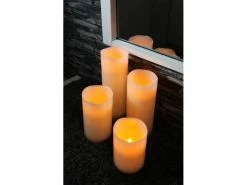 Star Trading LED-Kerze Big Ø 10 x 15 cm, Beige -Weihnachtsbeleuchtung Verkäufe 53319094 xxl