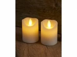 Sirius LED-Kerzen Set Sara Mini, 2 x Ø 5 x 6.5 cm, Weiss -Weihnachtsbeleuchtung Verkäufe 53398442 xxl