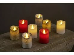 Sirius LED-Kerzen Set Sara Mini, 2 x Ø 5 x 6.5 cm, Weiss -Weihnachtsbeleuchtung Verkäufe 53398445 xxl