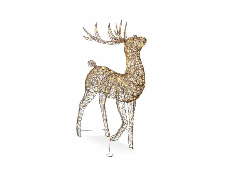 STT LED-Figur Rentier Finn, 140 cm, Braun 1 STT LED-Figur Rentier Finn, 140 cm, Braun