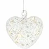 Sirius Weihnachtskugel Romantic Herz, Ø 10 cm