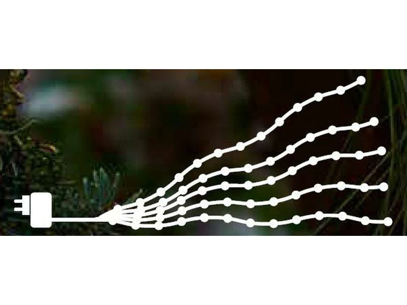 STT LED Lichterkette Angel Hair Bouquet 0.6 m 36 LED, Silber 3 STT LED Lichterkette Angel Hair Bouquet 0.6 m 36 LED, Silber – Bild 3