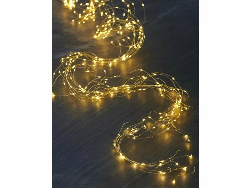 Sirius LED Lichterkette Angel Hair Knirke Cluster 1.5 m Gold 3 Sirius LED Lichterkette Angel Hair Knirke Cluster 1.5 m Gold – Bild 3