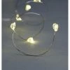 Sirius LED Lichterkette Angel Hair Maggie, 20x LED Diamant Silber