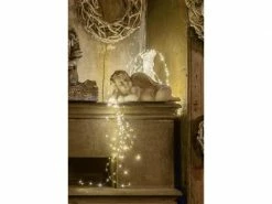 STT LED Lichterkette Angel Hair 1.6 m, 256 LED Silber Vorhang -Weihnachtsbeleuchtung Verkäufe 53770516 xxl