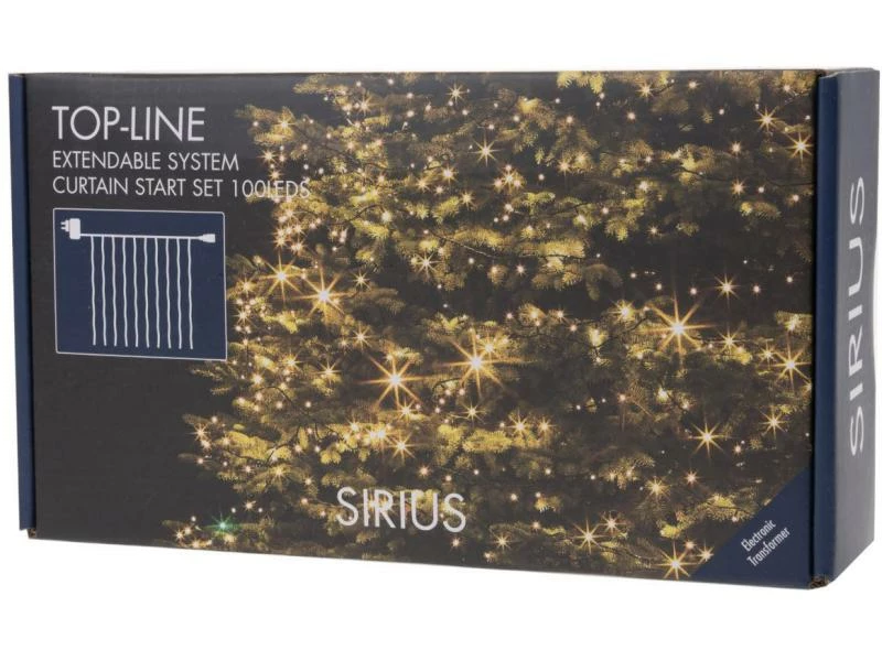 Sirius Lichtervorhang Starterkit-System Top Line 100 LED 1 m 2 Sirius Lichtervorhang Starterkit-System Top Line 100 LED 1 m – Bild 2