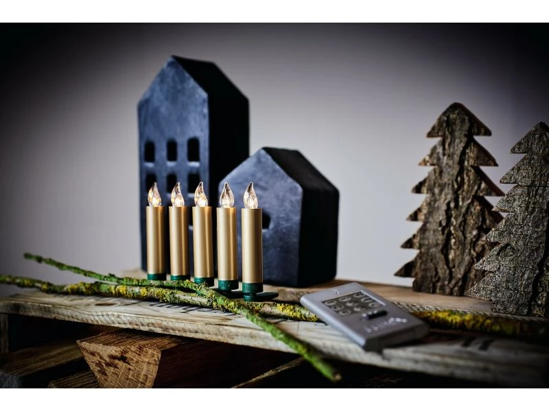 Lumix LED Baumkerze SuperLight Mini, Gold, 12er-Starter Set 6 Lumix LED Baumkerze SuperLight Mini, Gold, 12er-Starter Set – Bild 6