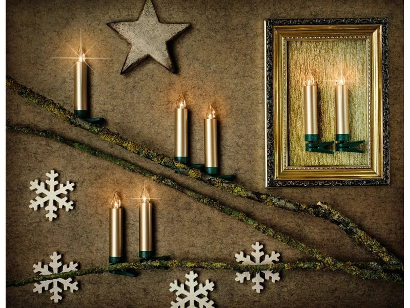 Lumix LED Baumkerze SuperLight Mini, Gold, 12er-Starter Set 8 Lumix LED Baumkerze SuperLight Mini, Gold, 12er-Starter Set – Bild 8