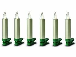 Lumix LED Baumkerze SuperLight Mini, Cashmere, 6er-Set -Weihnachtsbeleuchtung Verkäufe 53912020 xxl