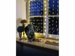 STT LED Lichterkette Angel Hair 1.6 m, 256 LED Silber Vorhang -Weihnachtsbeleuchtung Verkäufe 53974818 xxl