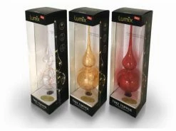 Lumix Baumspitze 29 cm, Transparent -Weihnachtsbeleuchtung Verkäufe 53983817 xxl