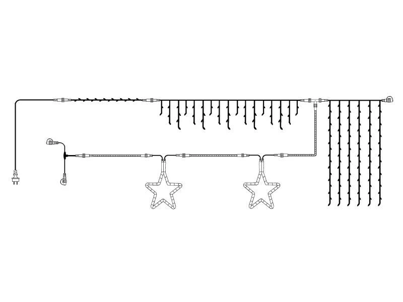 Star Trading LED-Stern Erweiterungssystem Expo, 36 LED, 28 cm 3 Star Trading LED-Stern Erweiterungssystem Expo, 36 LED, 28 cm – Bild 3