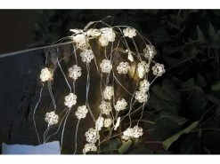 Sirius LED-Lichterkette Nynne 40 LED Schneeflocke Silber -Weihnachtsbeleuchtung Verkäufe 56339311 xxl