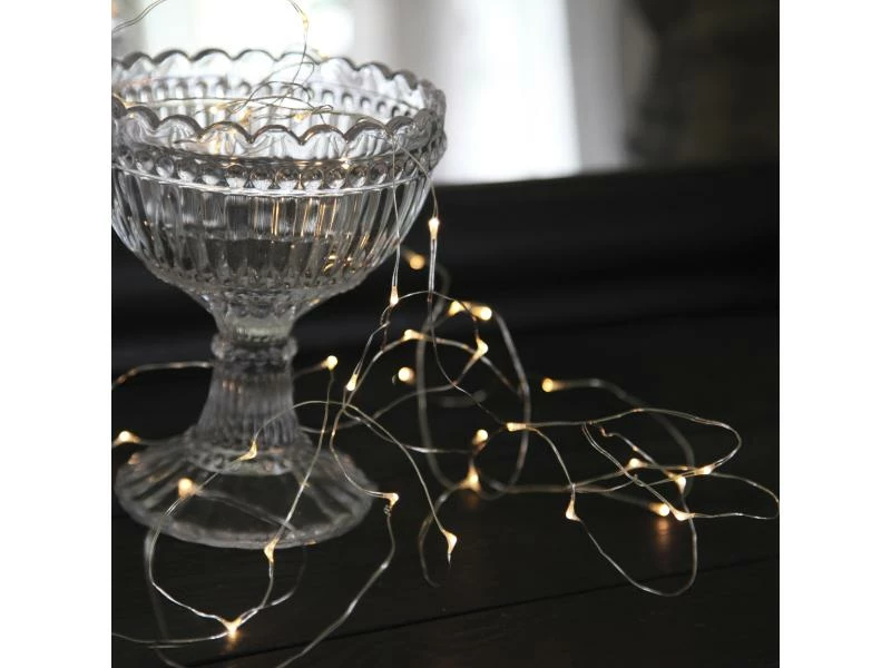 Star Trading LED Lichterkette Angel Hair String 4 m, 40 LED Silber 1 Star Trading LED Lichterkette Angel Hair String 4 m, 40 LED Silber