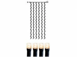 Star Trading Lichtervorhang Erweiterungssystem 24, 98 LED 1 m