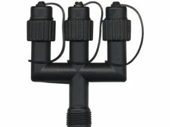 Star Trading Verteiler System 24, 3-Fach 11 cm Schwarz