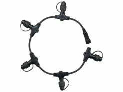 Star Trading Verteiler System 24, 5-Fach Softring Schwarz