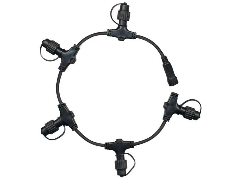 Star Trading Verteiler System 24, 5-Fach Softring Schwarz 1 Star Trading Verteiler System 24, 5-Fach Softring Schwarz