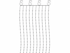 Star Trading LED-Lichtervorhang Dew Drop 1 m, 200 LED