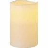Star Trading LED-Kerze Big Ø 10 x 15 cm, Beige