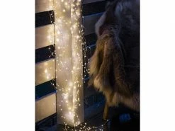 Sirius LED Lichterkette Angel Hair Knirke 16 m, 160 LED Silber