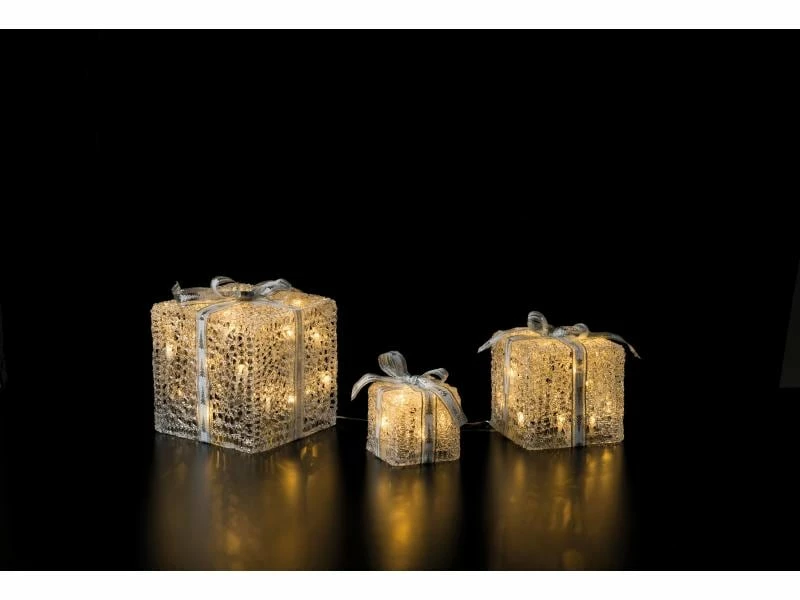 STT LED-Figur Ice 10-20 cm Geschenkbox 3er-Set 1 STT LED-Figur Ice 10-20 cm Geschenkbox 3er-Set