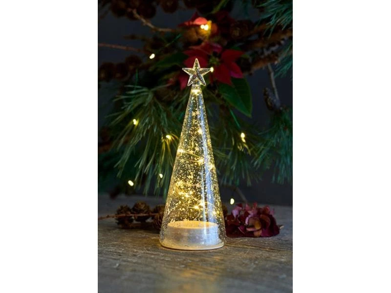 Sirius Tischdeko Romantic Weihnachtsbaum, 22 cm 2 Sirius Tischdeko Romantic Weihnachtsbaum, 22 cm – Bild 2