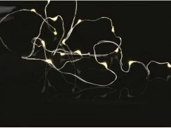 STT LED Lichterkette Angel Hair 2 m 20 LED Silber