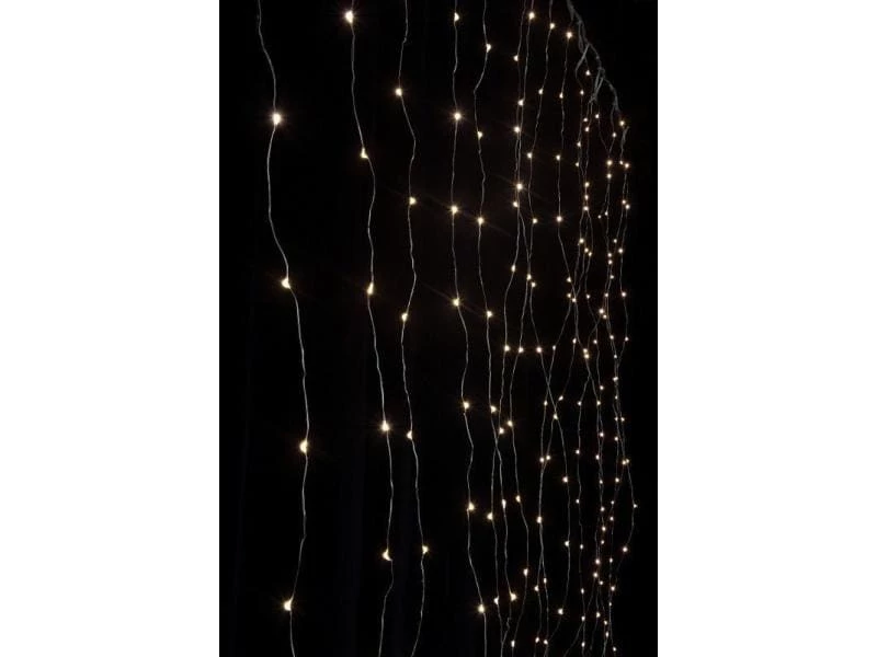 STT LED-Lichtervorhang 246 LED Silber 1 STT LED-Lichtervorhang 246 LED Silber