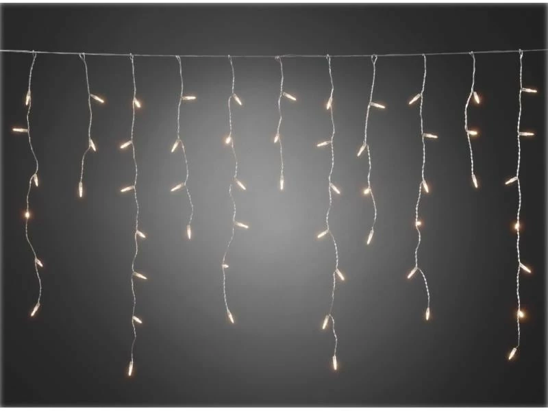 Konstsmide LED-Lichtervorhang Eisregen, 200 LED, 5.07 m, Outdoor 2 Konstsmide LED-Lichtervorhang Eisregen, 200 LED, 5.07 m, Outdoor – Bild 2