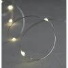 Sirius LED Lichterkette Angel Hair Knirke 3.9 m, 40 LED Silber