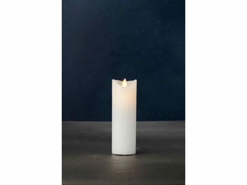 Sirius LED-Kerze Sara Exclusive, Ø 5 x 15 cm, Weiss 2 Sirius LED-Kerze Sara Exclusive, Ø 5 x 15 cm, Weiss – Bild 2