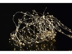 Sirius LED Lichterkette Angel Hair Knirke Cluster 1.5 m Silber