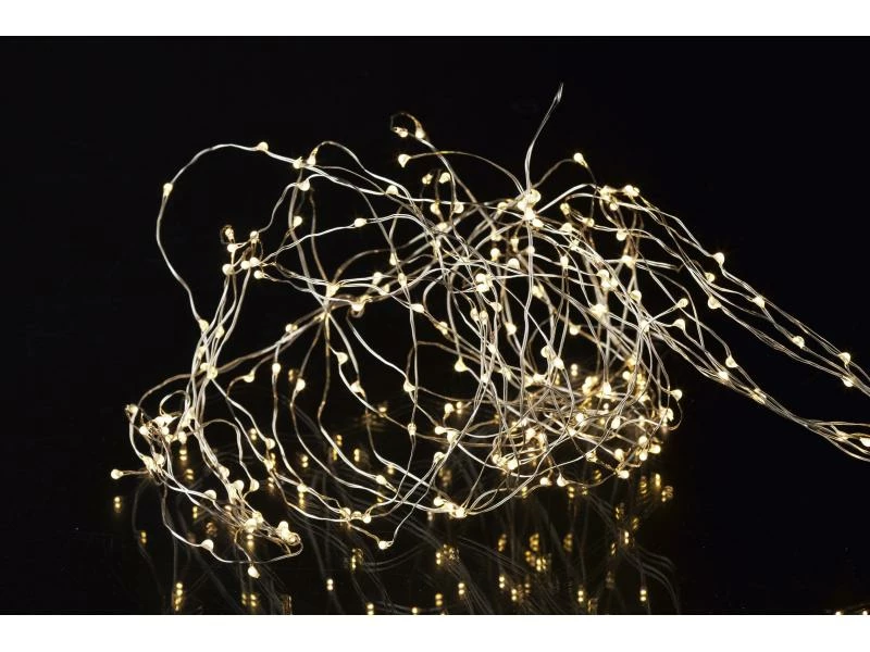 Sirius LED Lichterkette Angel Hair Knirke Cluster 1.5 m Silber 1 Sirius LED Lichterkette Angel Hair Knirke Cluster 1.5 m Silber