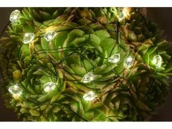 Sirius LED Lichterkette Angel Hair Maggie 3.9 m Diamant Grün