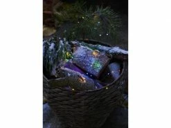 Sirius LED Lichterkette Angel Hair Knirke 3.9 m, 40 LED Mix Color